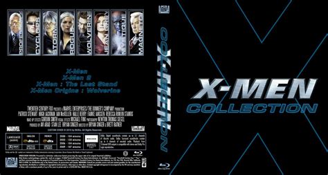 X-Men Complete Collection - Movie Blu-Ray Scanned Covers - X-Men Collection :: DVD Covers