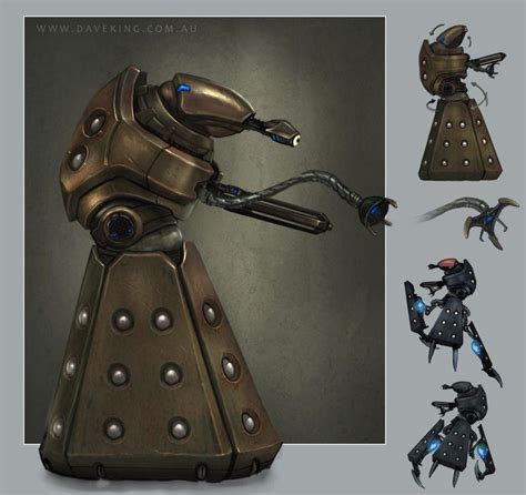 Dalek Concept Art | Doctor who art, Doctor who fan art, Dalek