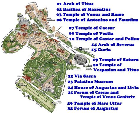 Roman Forum | Rome map, Roman forum, Italy history