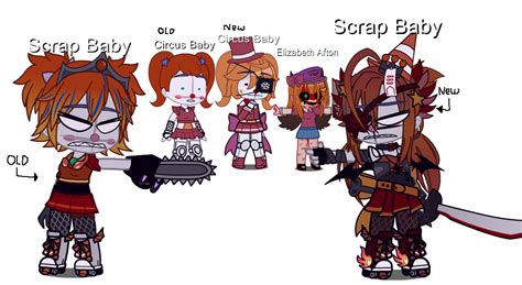 I recently made redesigns for my old Circus Baby and Scrap Baby and made this image lol (Also ...