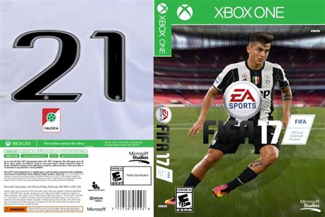 Fifa 17 Xbox One Box Art Cover by Alex Gozdecki