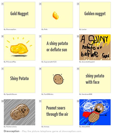 Gold Nugget - Drawception