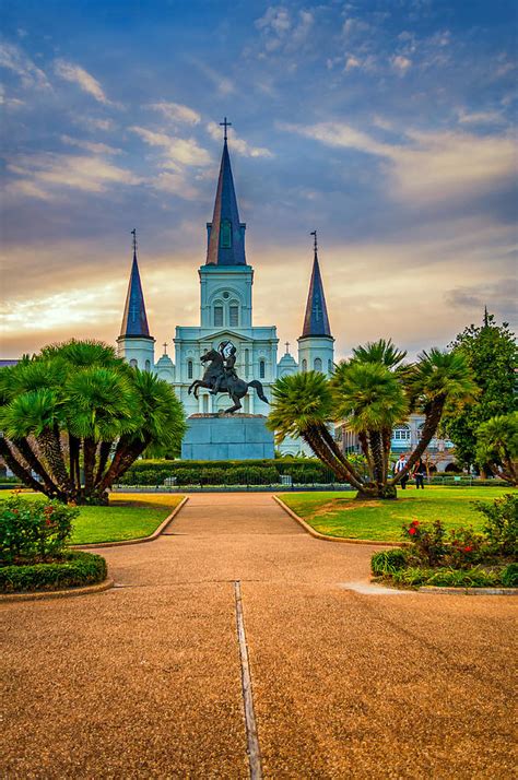 Jackson Square Cathedral Photograph by Steve Harrington - Fine Art America