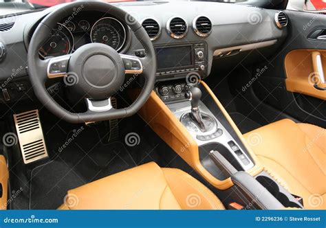 Sports Car Interior stock photo. Image of design, modern - 2296236