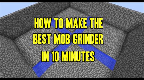 How Tall Should A Mob Grinder Be