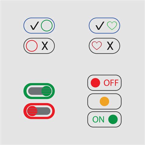 On Off Button Icon Vector Design Illustration 4772801 Vector Art at Vecteezy