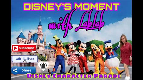 DISNEY CHARACTER PARADE - YouTube