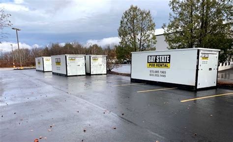 Portable Storage Pods Westford, MA | Bay State Pod Rental