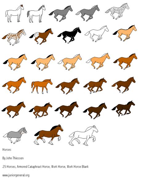 lockwood horses: horse colors