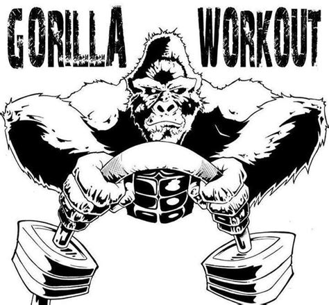 Gorilla Workout | Strength training equipment, Strongman training, Grip strength