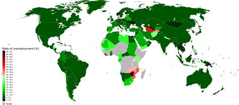 File:World map of countries by rate of unemployment.png - Wikimedia Commons