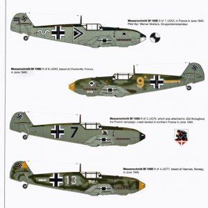 For-aero-modelers-messerschmitt-bf-109-e-camouflage-and-markings-1940-9 ...