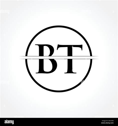 Initial BT Letter Logo With Creative Modern Business Typography Vector Template. Creative ...