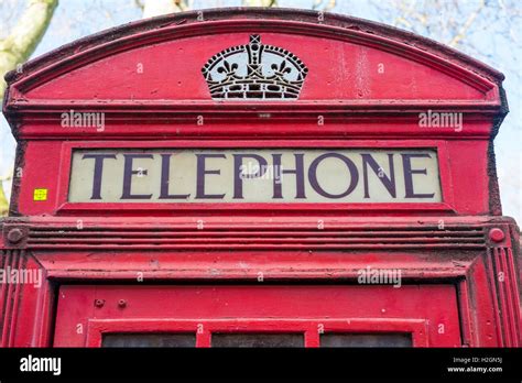 Red phone booth Stock Photo - Alamy