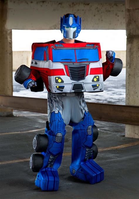 Transformers Optimus Prime Converting Costume for Adults