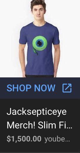 Cool, new Jacksepticeye merch how much is.. it... : r/facepalm