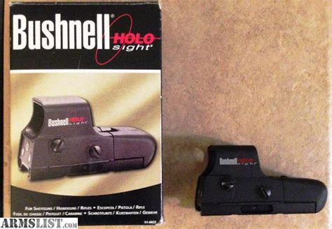 ARMSLIST - For Sale: Bushnell HOLOsight Gen II - Made Under EOTech License by Bushnell