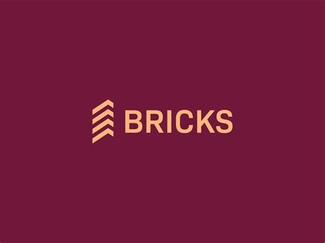 Bricks Logo Design by Lucas Fields on Dribbble