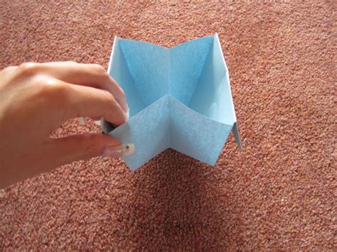 Quick Origami Disposable Trash Box · How To Fold An Origami Box · Paper Folding and Origami on ...