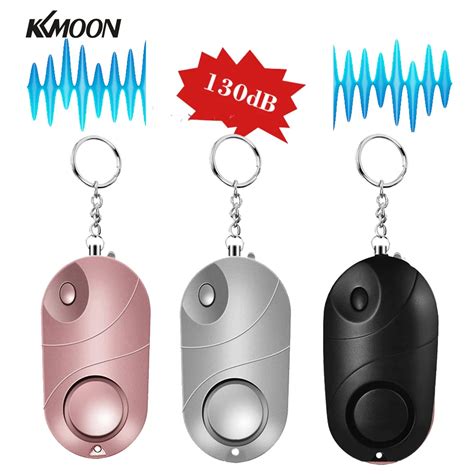 Personal Alarm Safe Sound Emergency Self Defense Security Alarm Keychain LED Flashlight for ...