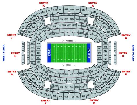 AT&T Stadium Seating Chart | GEM Hospitality