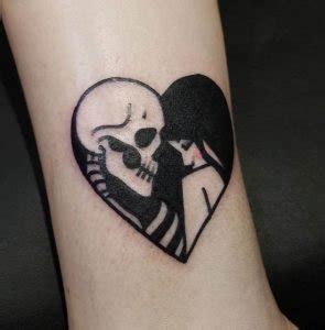 deke-heart-skull-tattoo | Monolith Tattoo Studio