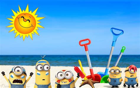 Despicable Me 2 Minions Beach