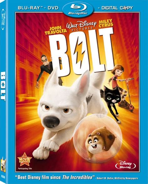 ‘Bolt’ Blu-ray Cover Art – Blu-ray Wire