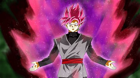 Goku Black Rose Wallpaper 4k Gif