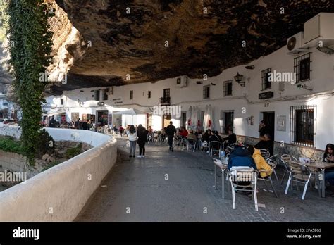 Setenil de las bodegas, spain Stock Photo - Alamy