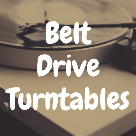 The Best Belt Drive Turntables Under $500 on the Market