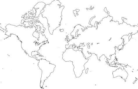 World Map clip art Free Vector / 4Vector