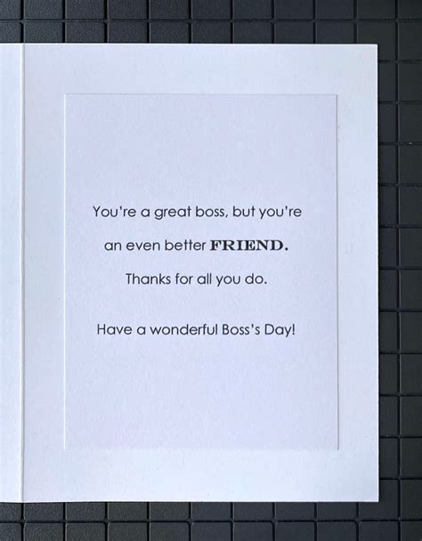 Bosss Day-funny-greeting Card-5-star Boss-100% Recycled Paper Eco-friendly-handmade-watercolor ...