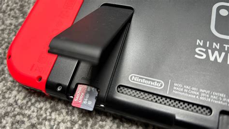 How to insert an SD card in the Nintendo Switch | GamesRadar+