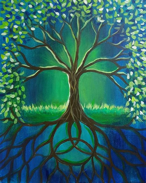 Paint Nite: Celtic Trinity Tree