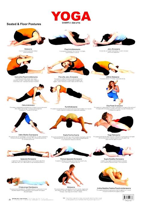 Beginner Yoga Poses Chart - Work Out Picture Media - Work Out Picture Media