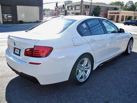 2013 BMW 5-SERIES 535I M SPORT PACKAGE 42554 Miles WHITE SEDAN 6 CYLINDER AUTOMA