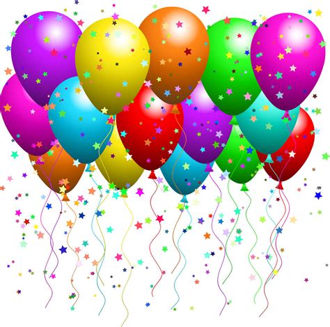 Free Birthday Balloons Clip Art Pictures - Clipartix