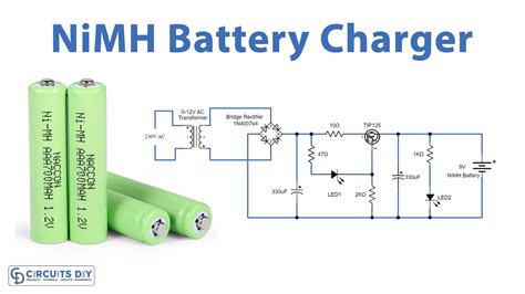 Nickel Metal Hydride NiMH Battery Charger Circuit