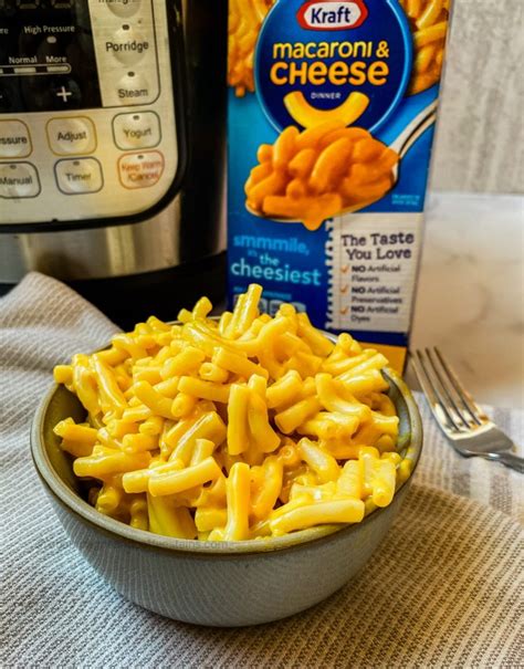 Instant Pot Kraft Macaroni and Cheese (Easy No Drain Recipe)