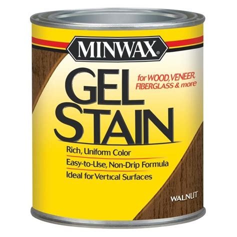 Minwax Gel Stain Walnut Oil-Based Interior Stain (Quart) in the ...