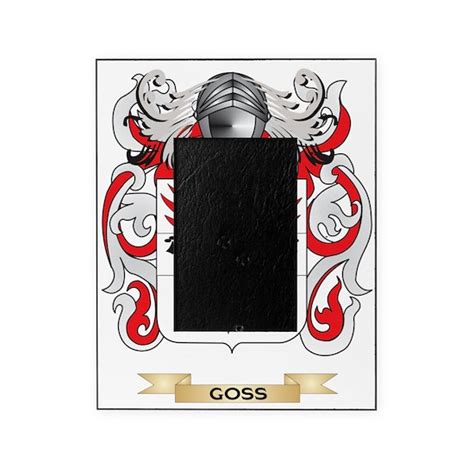 Goss Coat of Arms (Family Crest) Picture Frame by Tshirts-Plus - CafePress