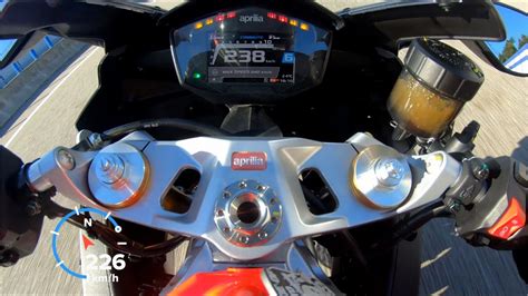 Aprilia RS660 2021 Akrapovic Top Speed - @MotoTopSpeed - YouTube