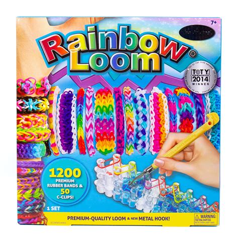 Crafts New Rainbow Loom Rubber Band Bracelet Making Kit Crafts Kids ...