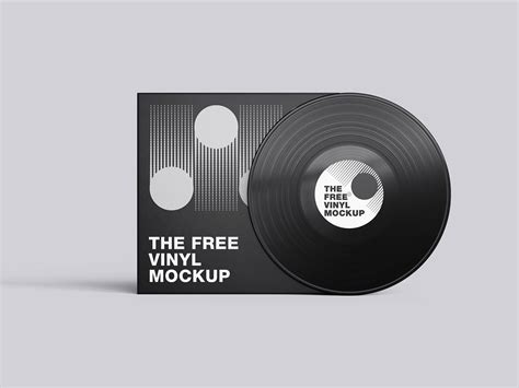 Free vinyl mockup - Mockups Design