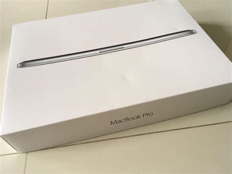 MacBook Pro box, Computers & Tech, Laptops & Notebooks on Carousell