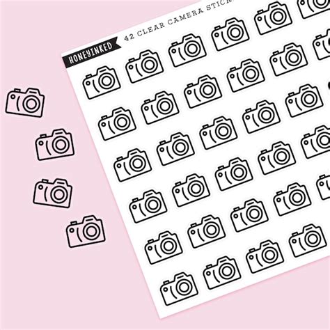 Camera Stickers - Etsy