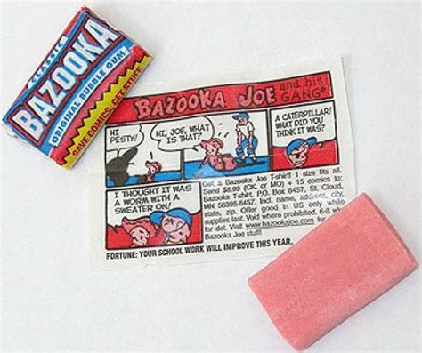 Bazooka Joe Gum Comics : nostalgia