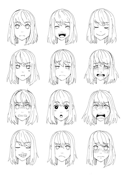 Kaori's Expressions by MaggieSoup.deviantart.com on @deviantART ...