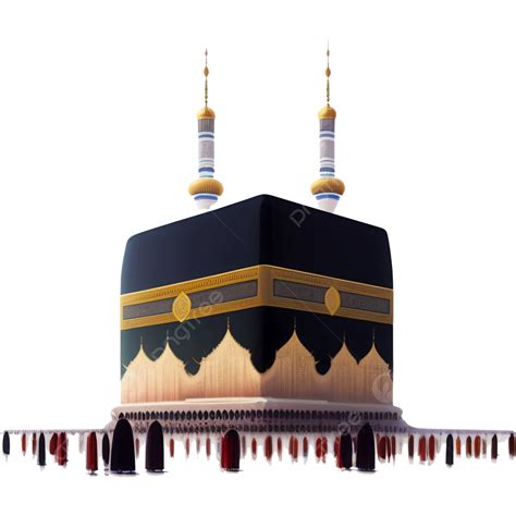 Mecca Kaaba Transparent Background, Mecha Kaaba, Hajj, Kaaba PNG Transparent Clipart Image and ...